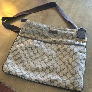 Authentic Used Gucci messenger bag